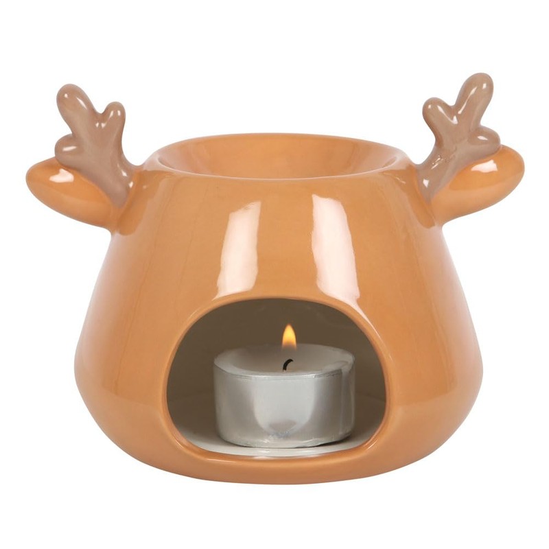 Radiant Holidays: Festive Christmas Wax Burner for Enchanting Aromas &