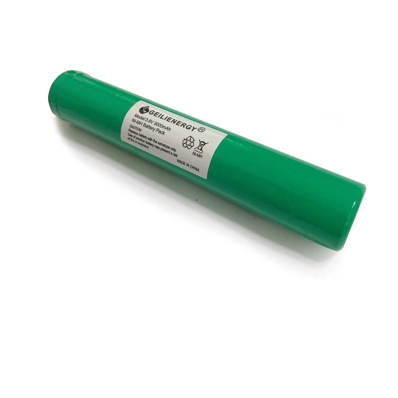 GLEPOWEER 3.6V 3000mAh Ni-MH Battery (1PACK) Compatible with Streamlight Stin...