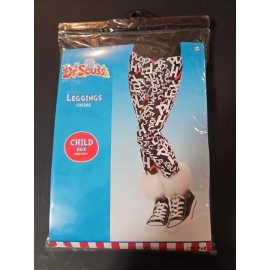Dr. Seuss DR SEUSS GIRLS LEGGINGS: BLACK/WHITE: NEW WITH TAGS: SIZE XS/S