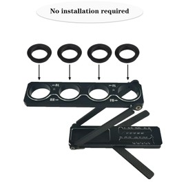 Multi-Function Aluminum RC Car Shock Stand Shock Absorber RC Tool Articulation Shock Stand Foldable Removable for 1/10 on-Road/Off-Road 1/8 on-Road/GT