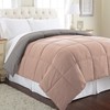 Modern Threads Down Alternative Microfiber Quilted Reversible Comforter/Duvet Insert Ultra