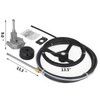 Bestauto Outboard Steering System 14' Outboard Steering Kit 14 Feet