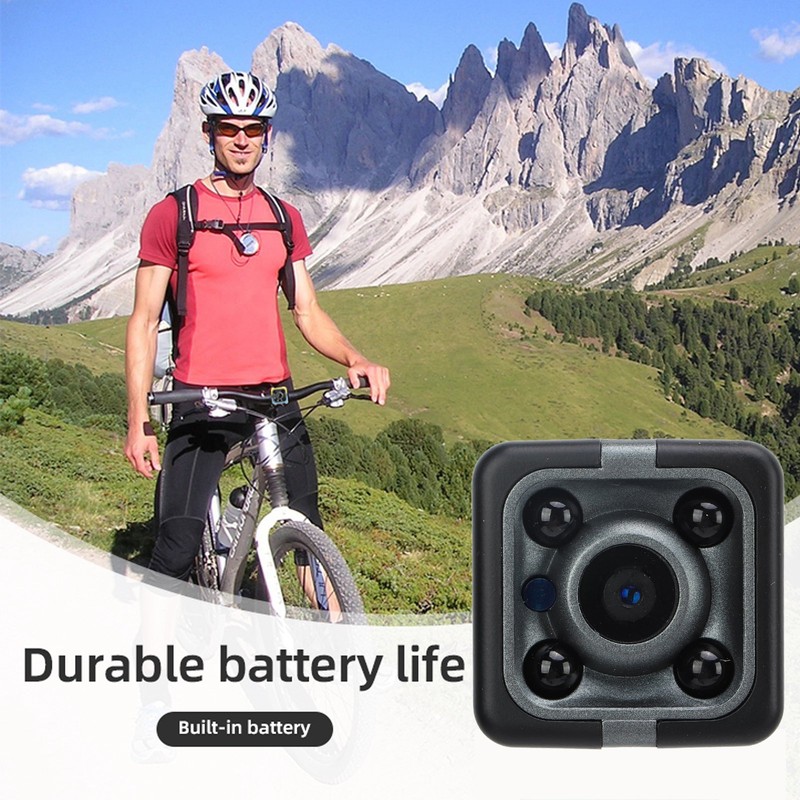 1080P HD Mini Camera with Fixed Bracket Infrared Night Camera