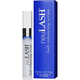 Sérum de pestañas de neulasa para laboratorios de investigación de la piel, 0.11 fl. oz. Tecnología Active Eyelash, aminoácidos y polipéptidos, biotina, extracto de calabaza, resultados en 30 días