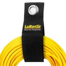 9 Pack Extension Cord Holder Organizer, Heavy Duty Storage Straps Fit with Garage Hooks and Pool Hose Hangers by LuBanSir