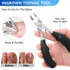 Toenail Clippers for Seniors Thick Nails, Ultra Sharp Sturdy Fingernail