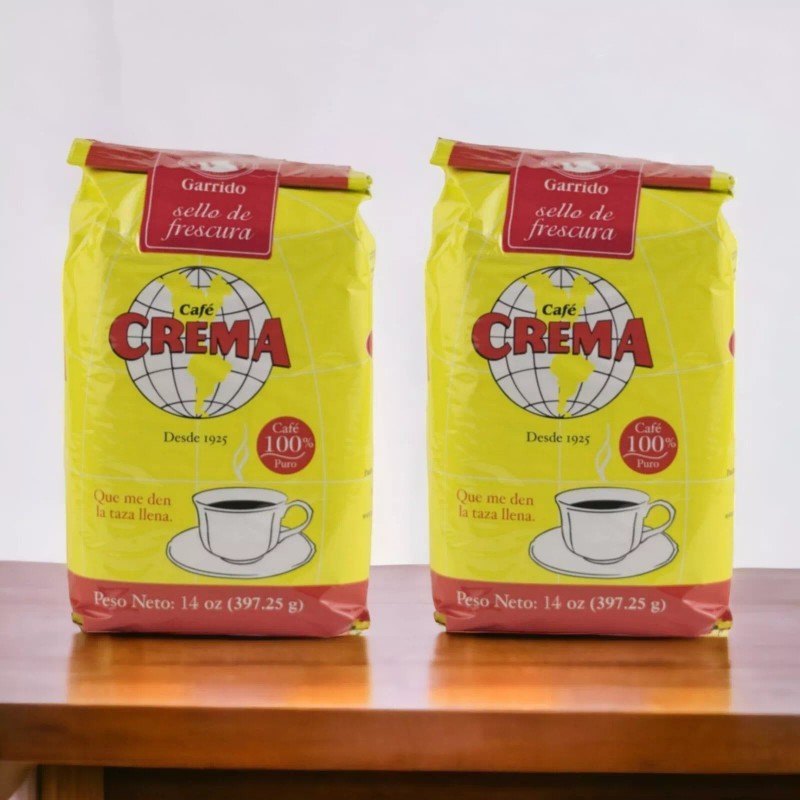 Puerto Rico Coffee Roasters *NEW* (2 Pack) Cafe Crema Gourmet