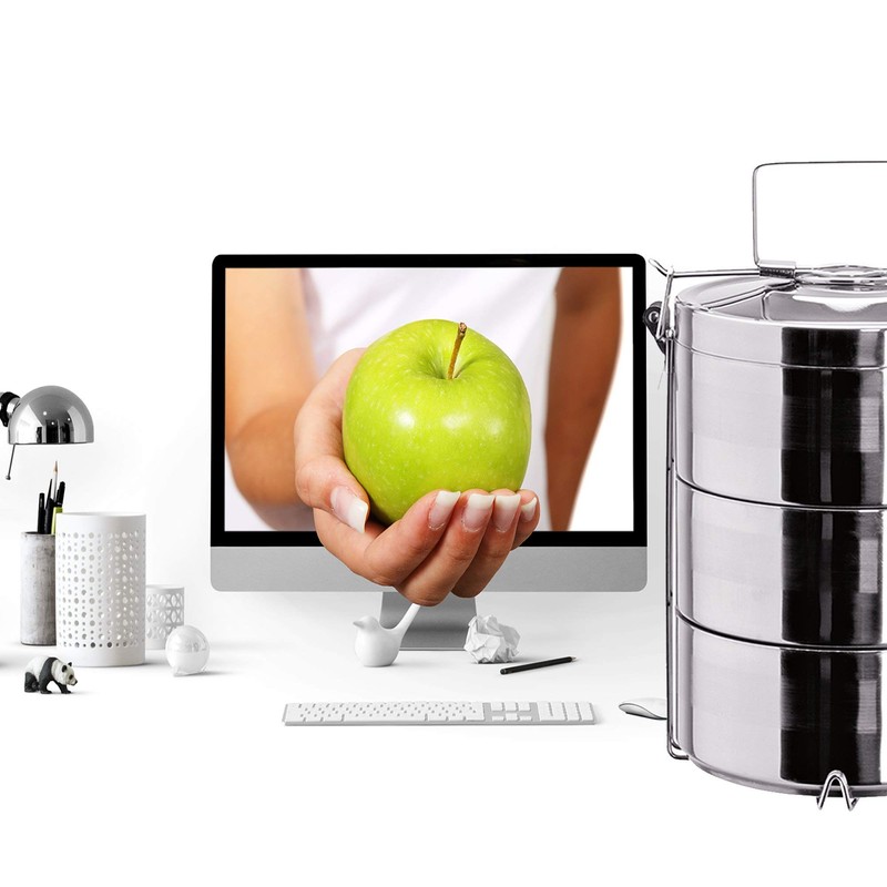 Kerafactum Henkelmann Food Carrier Stainless Steel Tier Container Transport Container