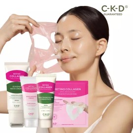 CKD [콜라겐랩핑팩]CKD 레티노콜라겐 물광크림팩 30ml 1+1 외 괄사목주름크림/탄력크림 BEST 기획전 [타이트닝 물광크림팩 30ml 1+1] [Collagen Wrapping Pack] CKD Retino Collagen Hydrating Cream Pack 30ml 1+1 and Gua Sha Neck Wrinkle Cream/Elasticity Cream BEST Special Offer [Tightening Hydrating Cream 