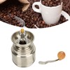 Manual Coffee Grinder Stainless Steel Solid Wood Hand Coffee Bean