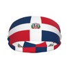 Flag of The Dominican Republic Sports Sweatband Head Bands for