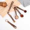 Viwehots Measuring Cups and Spoons Set, Copper Measuring Cups and