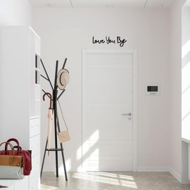 Love You Bye Sign, 1 Set Modern Wall Decor, Wall Art Ornaments for Home Living Room Bedroom Office