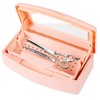 Gusnilo Sterilizer Box Nail Tool Barbicide Disinfectant Jar Plastic Disinfectant