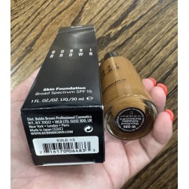 Bobbi Brown ~ Skin Long-Wear Weightless Foundation BS SPF 15 - W-086 Warm Almond