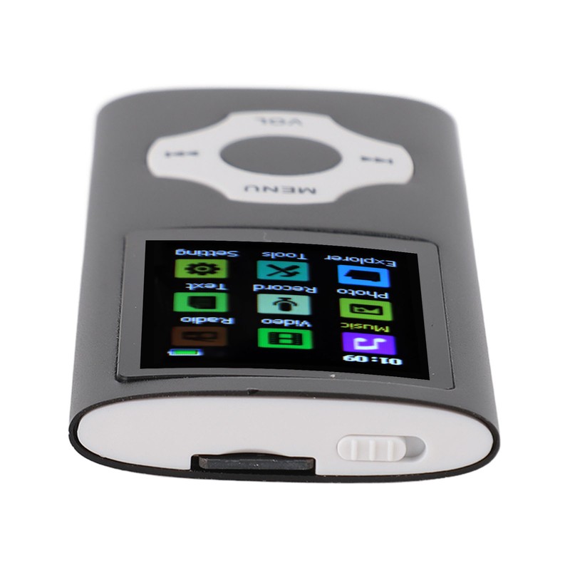 MP3 Player HiFi Lossless Rechargeable 1.8in TFT Screen Portable Music