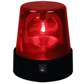 3-Inch 360° Stage Strobe Warning Light - Police Car Beacon Siren, Disco Party DJ Light (Red)