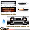 GSOWO Switchback Sequential LED Side Marker Lights for Ford Mustang