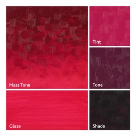 Tusc & Pine Artist Oil Paint - Quinacridone Red Deep, 40 ml, Non-Yellowing, Rich & Creamy Consistency, Maximum Pigment Load, Small Batch Milled Oil Paints Made in The USA for Professional Artists