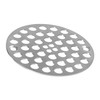 LXLOTUS 4inch Screw-in Drain Cover, Brushed Nickel Shower Drain Cover