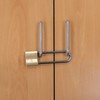 Amig - Extra Long Arc Padlock | Secure Brass &