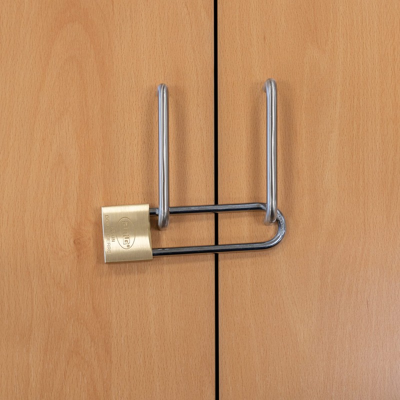 Amig - Extra Long Arc Padlock | Secure Brass &