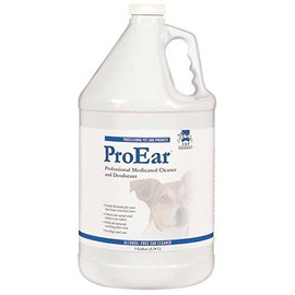 Top Performance ProEar Alcohol Free Pet Ear Cleaner Gentle Way to Clean Dog Ears Removes Wax(1 Gallon Bottle)