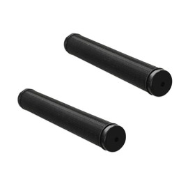 7" Snowmobile Handlebar Grips Compatible with 7/8'' Handlebars-Cat Polaris Skidoo Ultra Tacky Diamond Grip Surface is Soft and Comfortable((Black)