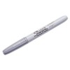 Sharpie 39109PP Metallic Permanent Markers Fine Point Silver 4 Count