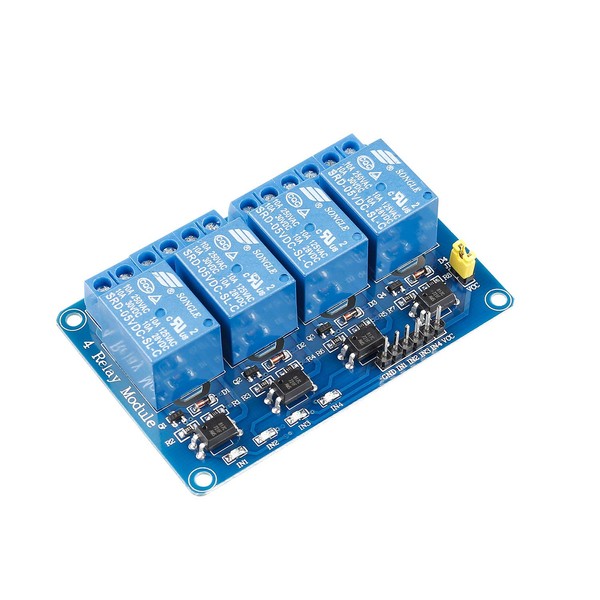 SUNFOUNDER 4 Channel 5V Relay Module compatible with Arduino R3 MEGA 1280 DSP ARM PIC AVR STM32 Raspberry Pi