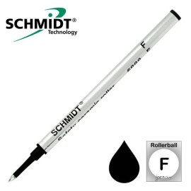 Schmidt 5888 Safety Ceramic Rollerball Refill, Black Fine