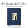 Baby Photo Album with Front Window Baby Photo Keepsake DIY