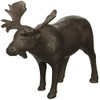 Abbott Collection Dark Brown Standing Moose Figure