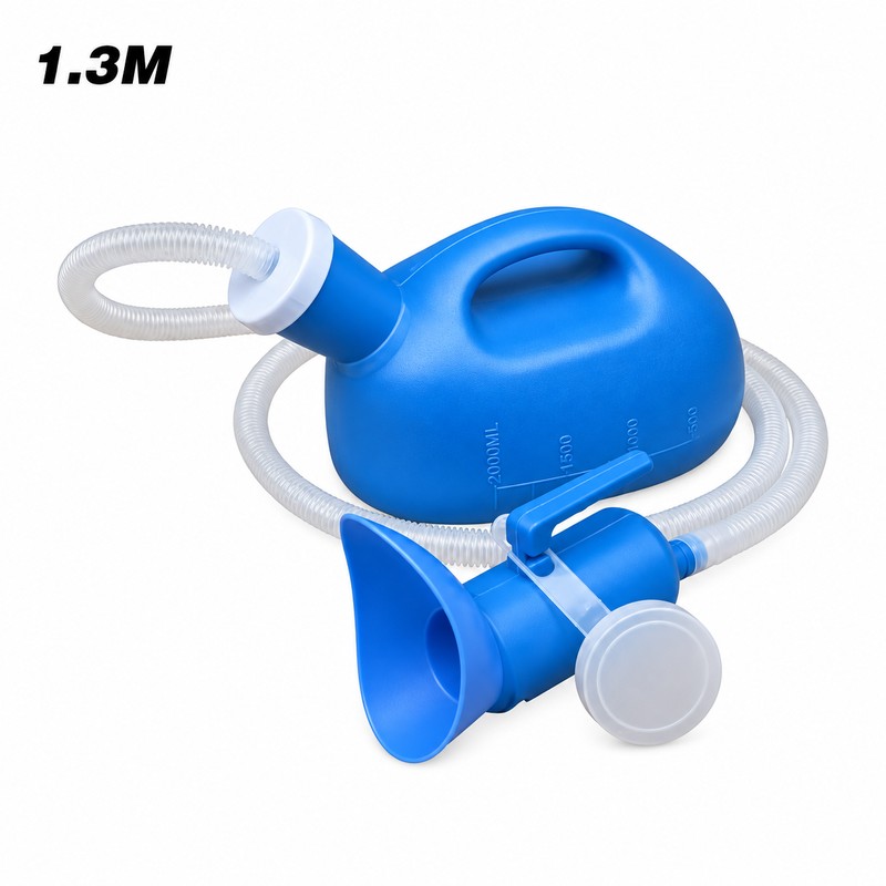 Portable Urinal with Extension Hose for Camping & Travel –