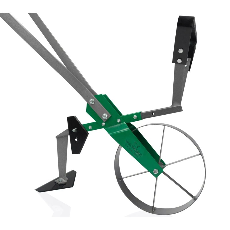 Varomorus High Wheel Cultivator, Hoe, Modular Plow Garden Tool for