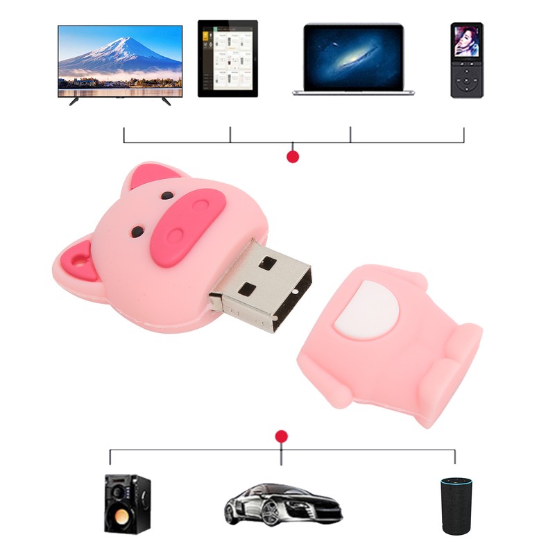 Cartoon Animal Shaped USB Stick Home Office Lovely USB Flash