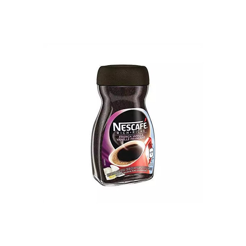 NESCAFE Rich French Vanilla, Instant Coffee, 100g Jar {Imported from