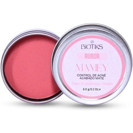 Rubor en Polvo Compacto, para Piel Grasa y Sensible, con Avena y Betabel, FPS15 (mamey)
