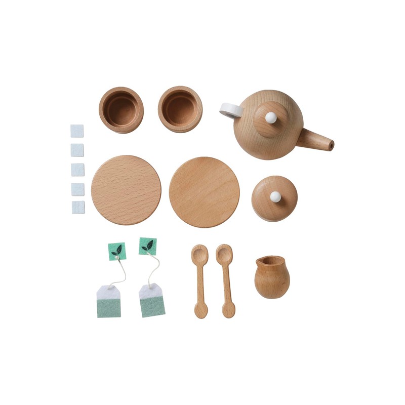 Vertbaudet TU Wooden Tea Set