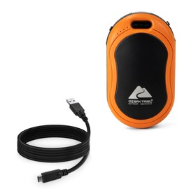 BoxWave Cable Compatible with Ozark Trail Rechargeable Hand Warmer - DirectSync - USB 3.0 A to USB 3.1 Type C, USB C Charge and Sync Cable - 6ft - Black