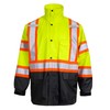 JORESTECH Safety Rain Set Kit with High Visibility Jacket with