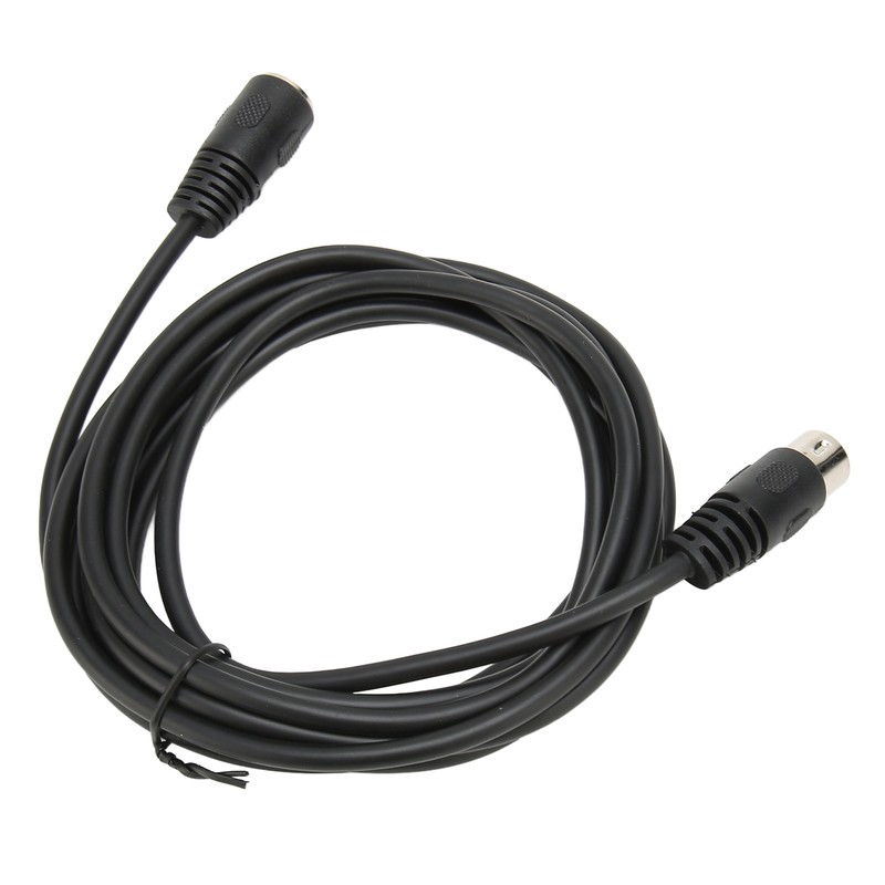 6 Pin DIN Male to Female Cable Sound Data Signal