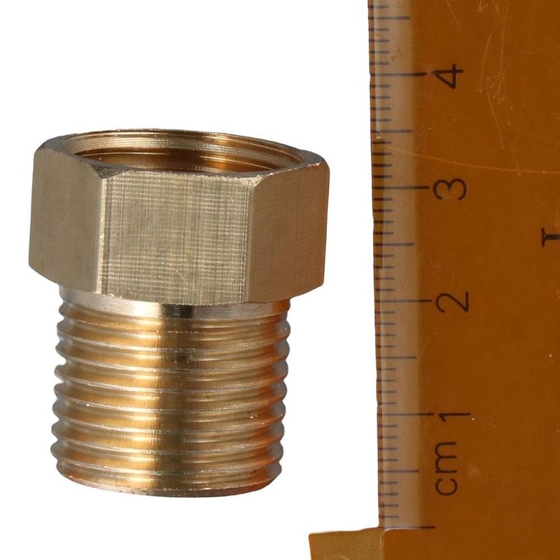 Brass Check Valve 1/2" Female to 1/2" Male Thread, Check