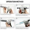 1:1 AB epoxy glue gun, dispensing gun 50ml dual ink