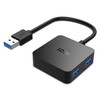 ICZI Mini Square USB 3.0 Hub, Extra-Light 4 Ports for