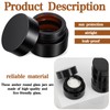 60 Pack Small Sample Containers with Lids, 5ml Amber Glass