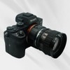 PHOLSY Enfoque Manual Adaptador de Objetivo Compatible con Objetivos Olympus