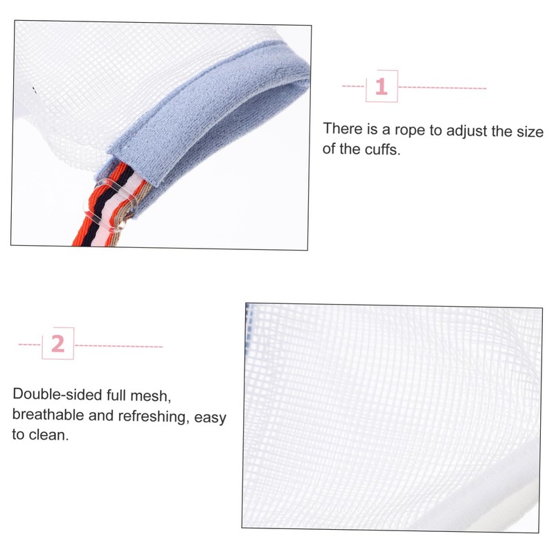 Healeved 2pairs Finger Sucking Stop Gloves for Comfortable Nail Biting