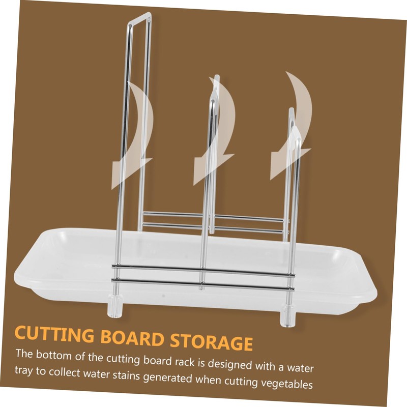 Operitacx Topfregal-organizer Gestell Planke Hacken Einstellbar Groß Hackingbrett Klein Drehbar