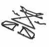 Losi Shock Tower, Rear Body & Center Brace: BR 2.0,